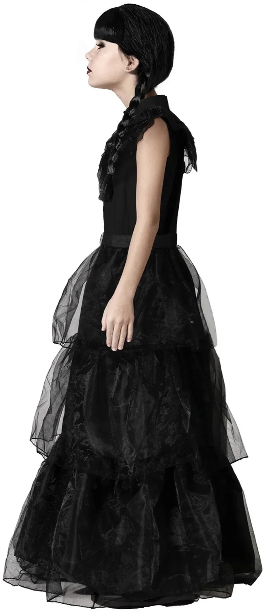 Disfraz de Miércoles de Fiesta para Niña Miércoles Addams Atosa